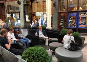 ChargeBox in a shopping center