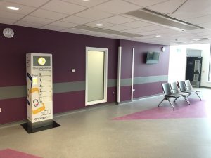 Chase Farm waiting Room ChargeBox