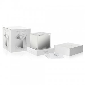 The QUBE product packaging