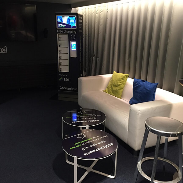 SSE Arena charging solutions from ChargeBox