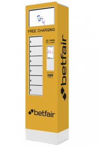 ChargeBox 3 with branding wrap