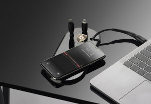 The ChargeHub integrated mobile device charging station