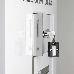 ChargeBox locker with key