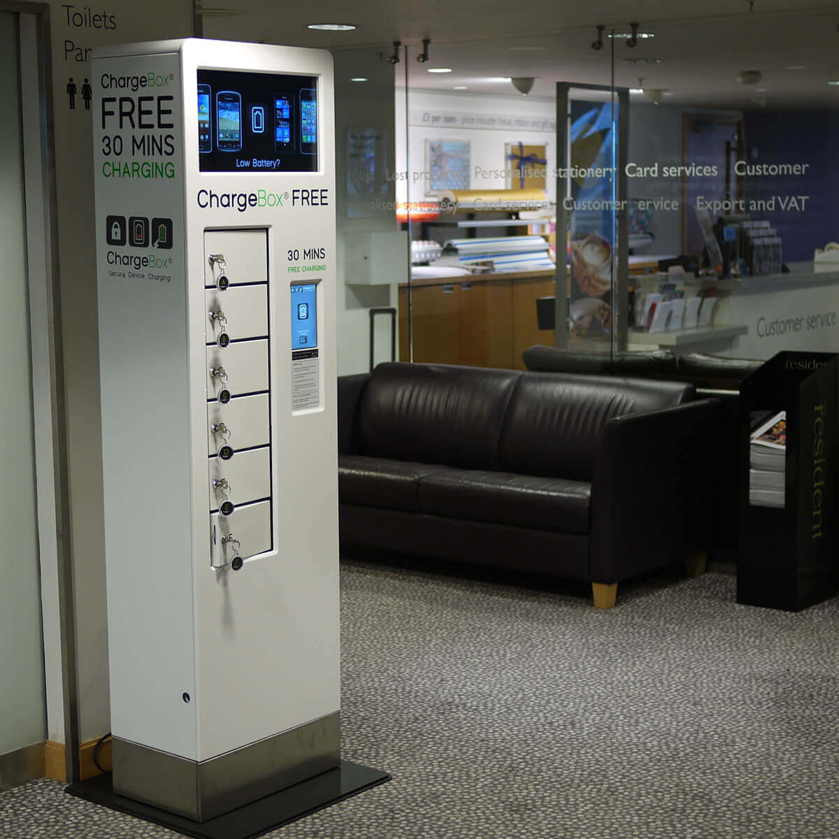 ChargeBox lockers keeping customers connected in John Lewis stores