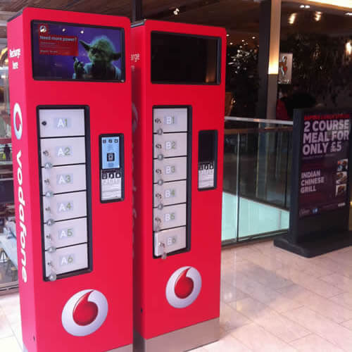 Sponsorship opportunity in Shopping centres - vodafone