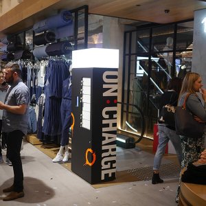 Custom designed lockers to fit and merge with your brand identity and integrate with the look of your store