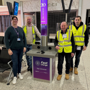 chargebox partners with heathrow airport to install new fast charging infratructure